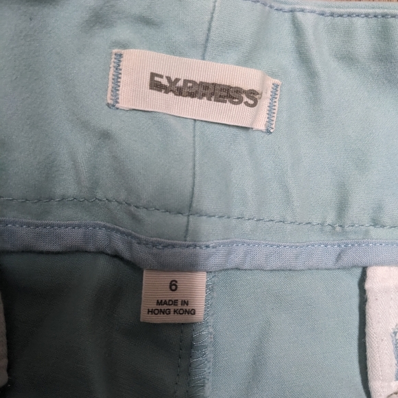 Express light blue Dress Pants Boot Cut Women's Size 6 - Picture 2 of 14